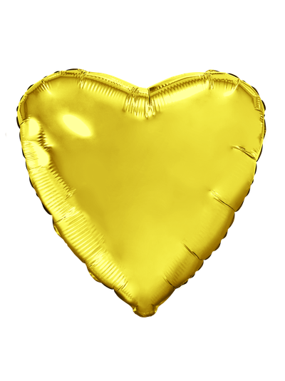 Сердце золотое 45см