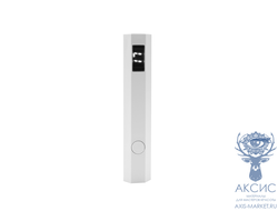 Ультрафиолетовый USB фонарик c дисплеем  S90, белый