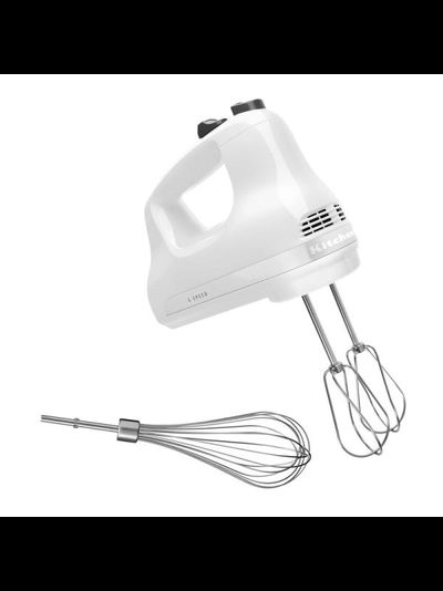 Ручной миксер KitchenAid, белый, classic, 5KHM5110EWH