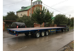 ВИС 2345 СЕДЕЛЬНЫЙ ТЯГАЧ С ПОЛУПРИЦЕПОМ, ПЛАТФОРМА