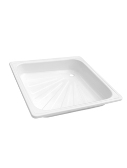 Поддон стальной квадратный 700x700x130мм