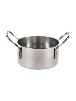 Кастрюля для подачи 9 см, нержавеющая сталь