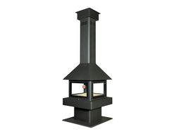 Камин Эклипс островной гигант, Экокамин (Россия)