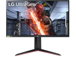 27" Монитор LG UltraGear 27GN65R-B, 1920x1080, IPS, 144Гц, 1хHDMI, 1хDP, черный и черный/красный