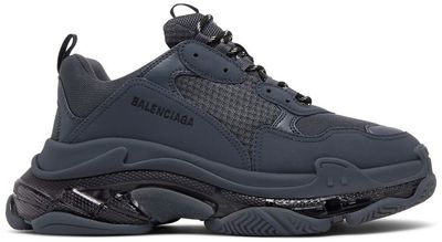 Balenciaga Triple S Sneaker Clear Sole Ombre Blue