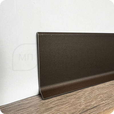 Плинтус алюминиевый Русский профиль, высота 60мм. длина 2.5м. цвет бронза