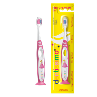 Детская зубная щетка от 2-х до 6-ти лет Toothbrush Kids Soft, Dentissimo.