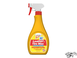 Полироль Kangaroo Leather&Tire Wax Super Gloss (0,5л)