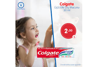 Colgate 50 g. კბილის პასტა 50 მლ საბითუმო და საცალო