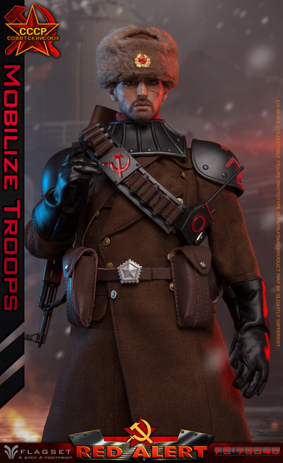 Советский призывник (Conscript, Red Alert 2) - КОЛЛЕКЦИОННАЯ ФИГУРКА 1/6 RED ALERT (FS-73046) - FLAGSET