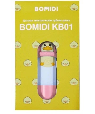 Электрическая детская зубная щетка BOMIDI (KB01) Pink