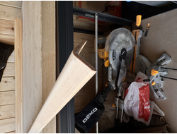 Угол деревянный клеёный 30х30 мм (3 метра)