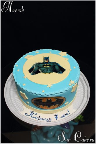 Торт с Бетменом  (3 кг.)