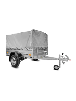 Прицеп «Спутник PRO» (1900х1200х370) оцинкованная рама, с силовым подрамником