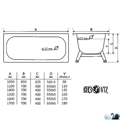 Ванна антика 150х70 характеристики. Антика толщина. Ванна стальная 2,7 мм 1,5*0,7*0,4 (виз) tevro "белый лотос" цв. Антика толщина. Ванна стальная 1700 700 antika.