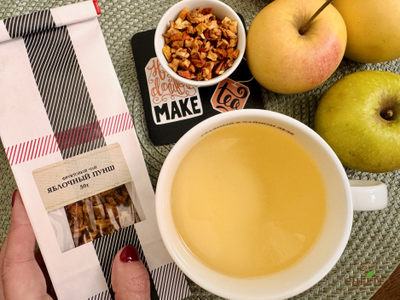 Фруктовый чай - Яблочный пунш в пакете 50г