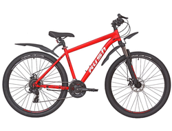 Горный велосипед RUSH HOUR RX 715 DISC ST 24ск красный, рама 18