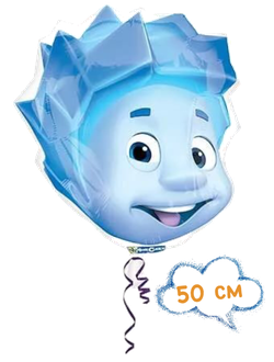 Фольгированный воздушный шар с гелием Фиксики Нолик