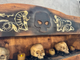 Cabinet with skulls