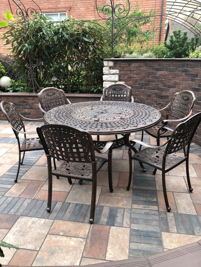 Комплект из литого алюминия Geraldine 6