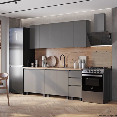 Честер 2,0 Кухонный гарнитур Графит