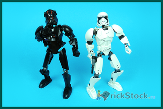 # 75526 Сборная Фигура «Элитный Пилот Истребителя СИД» / “Elite TIE Fighter Pilot” Buildable Action Figure (2017)
