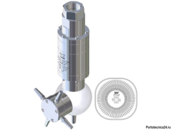 Насадка для мойки емкостей A300R с гидроприводом; 220 л/мин; 70 бар; .(нерж). вход 1'' 1/4  г.