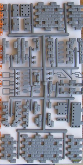 Литник строительного конструктора Мастерград &quot;Базовая&quot; Бежевый полистирол