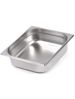 Гастроемкость стандартная 2/3-200, нержавеющая сталь