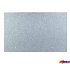 Пластина металлическая (алюминий) 0,5мм 10х15см СЕРЕБРО ГЛЯНЦЕВОЕ