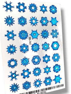 Хрустальные 3d слайдеры 3D-741