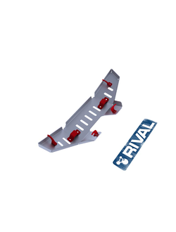 Бампер накладка Rival 444.6822.2 для ATV 500-A 2011-2015 (Алюминий) (900*300*120)