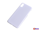 IPhone Х - Белый чехол матовый пластик (для 3D-машины вакуумной)