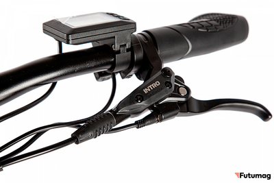 Электровелосипед INTRO Sport GT (Серо-зеленый)