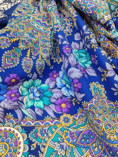 Павловопосадский платок Ласковое солнце 1664-14