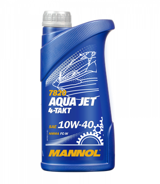 Масло моторное син. для гидроциклов MANNOL  Aqua Jet 4-Takt SAE 10W-40 1л
