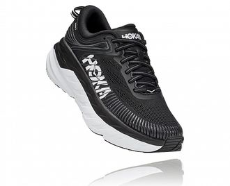 Мужские кроссовки HOKA BONDI 7  1110518-BWHT (Размеры: 8,5; 9; 9,5; 10; 10,5)