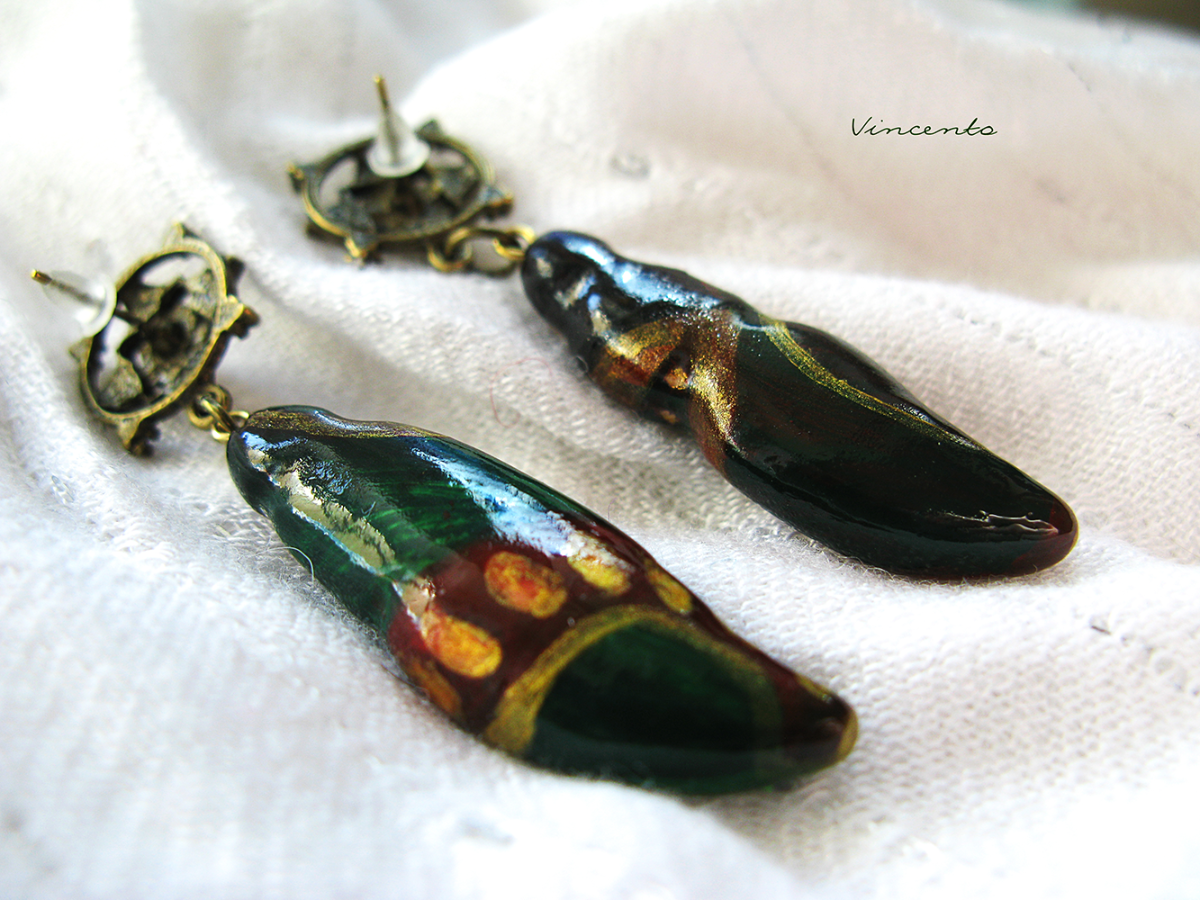 Яркие этнические серьги в индийском стиле, коллекция волшебных украшений Legenda Vincento