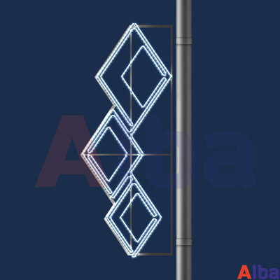 Консоль новогодняя светодиодная "Ромбы", 1,5м