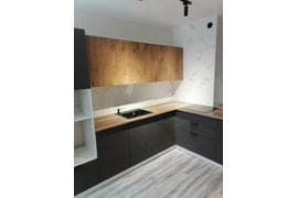 Кухня графит софт