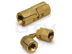 Петля ЦИЛИНДРИЧЕКАЯ латунь  D=10  030621/LAT GTV