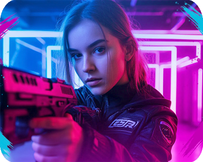 Лазертаг для девушек