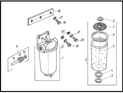 Фильтр отстойник Д3900 В41335179