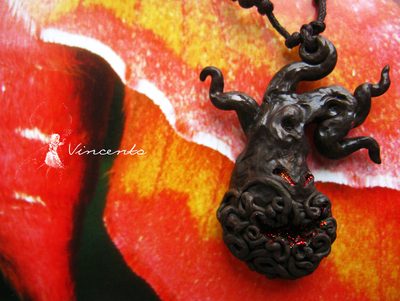 Мистический кулон к Хэллоуину - "Танец в Чаще"