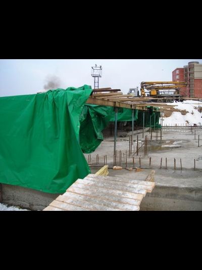 Тент Тарпаулин укрывной 2x3 м, 90 г/м2, шаг люверсов 1 м