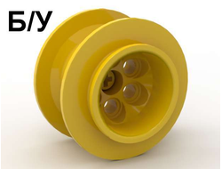 ! Б/У - Wheel 68.8 x 40 Balloon Large, Yellow (2996) - Б/У