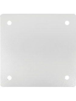 Монтажная пластина для механических шлагбаумов