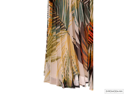 Юбка плиссе из вискозного шелка Pretty One 7414