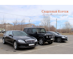 Свадебный Кортеж автомобилей Mercedes-Benz G и S Class.