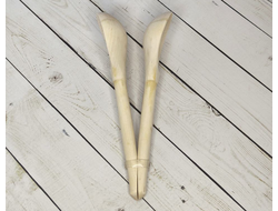 Ложки музыкальные в станке 190*60 мм деревянные без росписи